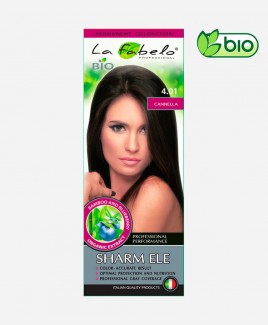Крем-краска для волос био 50мл тон 4.01 La Fabelo Professional