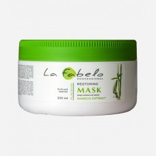 Маска La Fabelo Professional для сухих и окрашенных волос с экстрактом бамбука и пшеничной плацентой 300мл